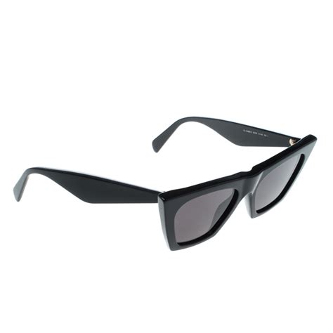 celine cl41468/s cat eye sunglasses|CELINE Edge Sunglasses CL 41468/S Black .